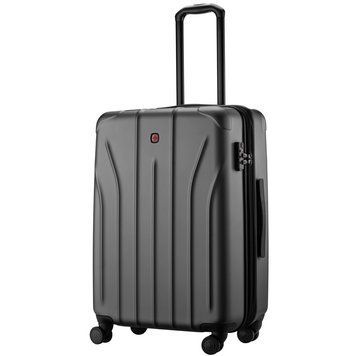 Чемодан, Oryson, средний, пластик, 4 колеса, серый Wenger RC_653209 фото