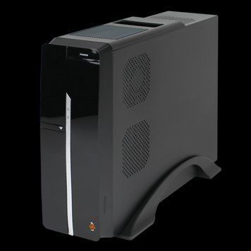 Корпус LP S608 BK 400W Slim 2xUSB 2.0 LP_6632 фото