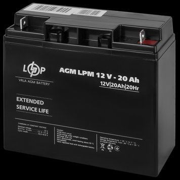 Акумулятор AGM LPM 12V - 20 Ah LP_4163 фото