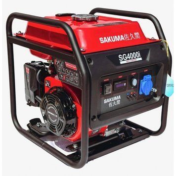 Инверторный бензиновый генератор SAKUMA SG4000i 3.4KVA HY_90115168 фото