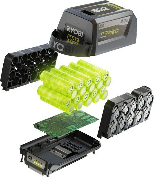 Акумулятор Max Power RY36B80B High Energy 36В 8А&middot;год 1.88кг Ryobi RC_5133005911 фото