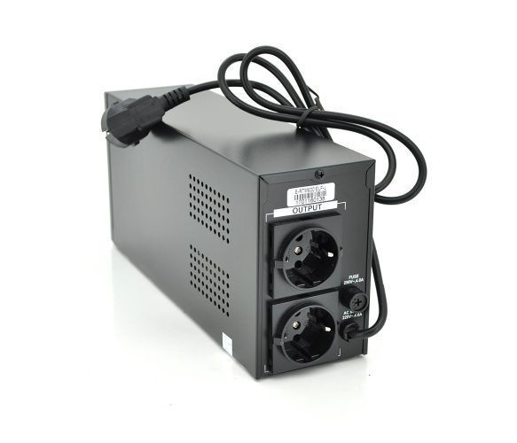 ИБП Ritar E-RTM600 (360W) ELF-L, LED, AVR, 2st, 2xSCHUKO socket, 1x12V7Ah, metal Case Q4 (310*85*140) U_07855 фото