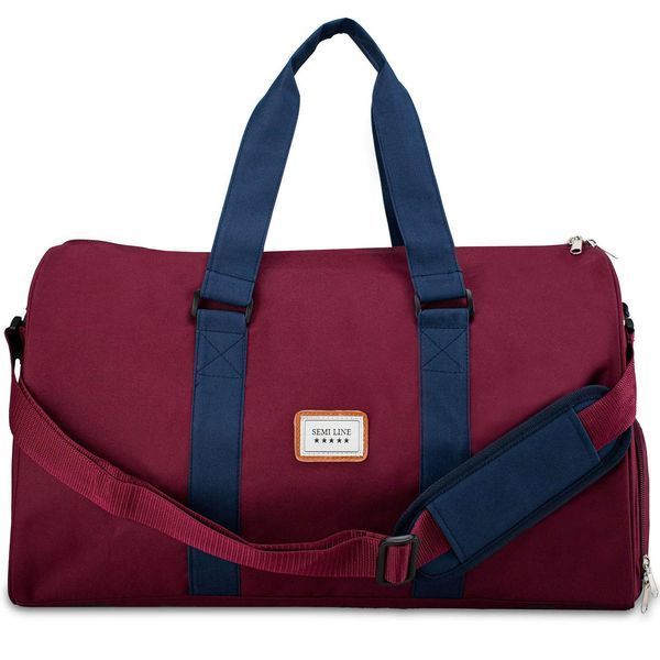 Сумка дорожня Semi Line 42 Dark Red (A3031-1) DS_DAS302164 фото