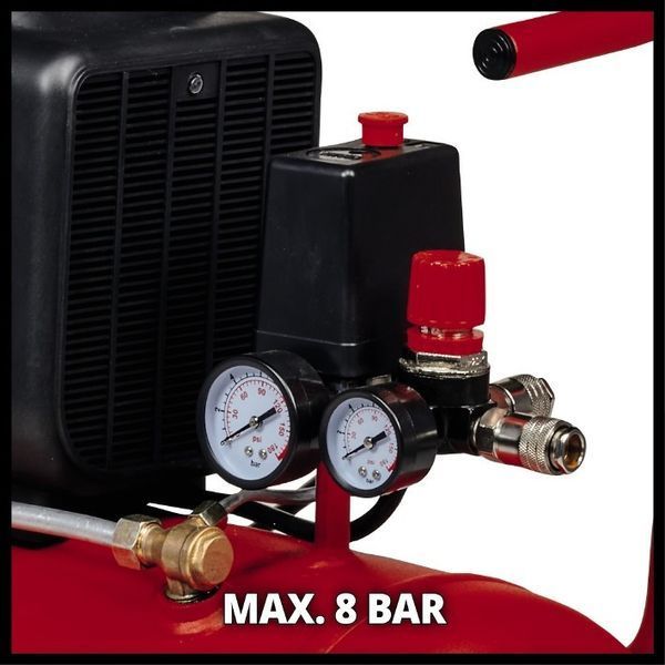 Компресор масляний Einhell TC-AC 270/50/8 (50 літрів, продуктивність 270 л/хв.) HY_090115736 фото