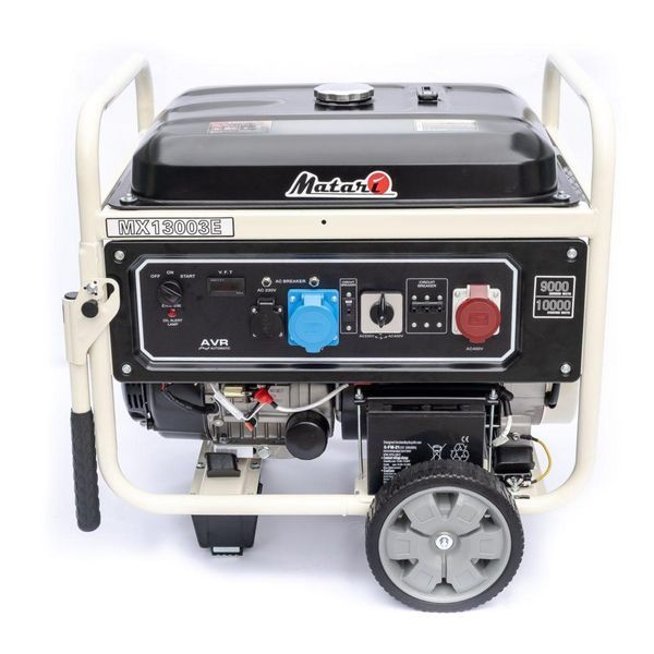 Бензиновый генератор Matari MX13003E 9/10 кВт RI_MMX-13E3 фото