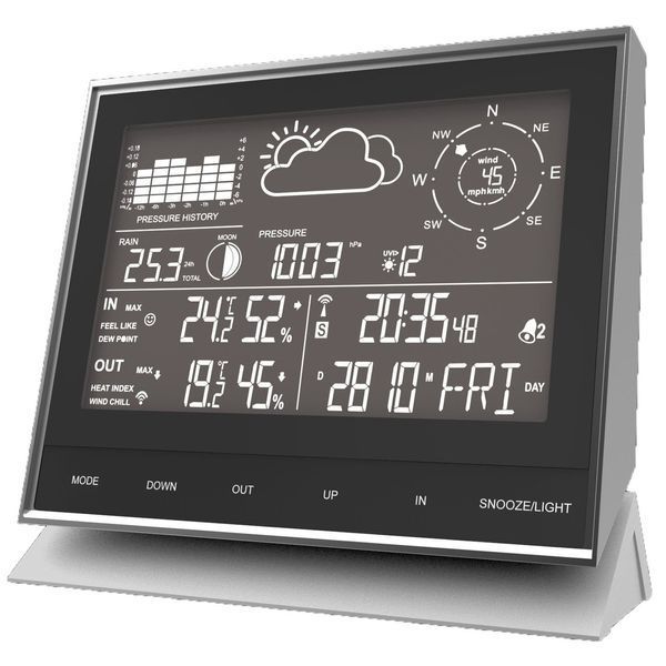 Метеостанція Technoline WS1700 Black (WS1700) DS_DAS301177 фото