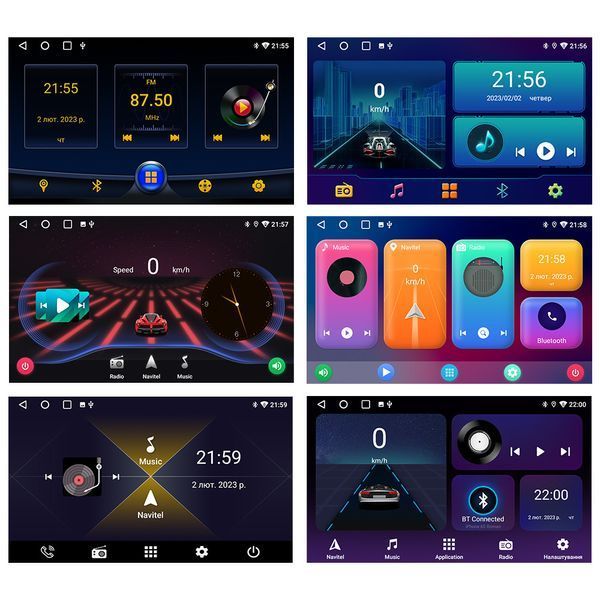 Автомагнітола Cyclone C9 CPL, 2+32GB, CARPLAY, Mitsubishi Lancer CY_НФ-00002606 фото