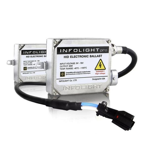 Комплект біксенону Infolight Pro + обманка H4 4300К 35W MA_Би H4 4.3К I P фото