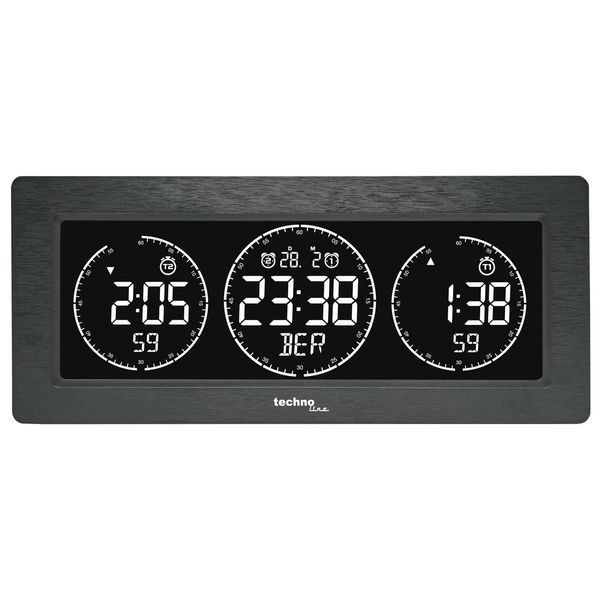 Часы настольные Technoline WT458 Black (WT458) DS_DAS302480 фото