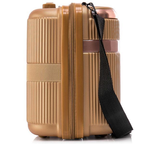 Бьюти-кейс Semi Line 16L Gold (T5667-1) DS_DAS302653 фото