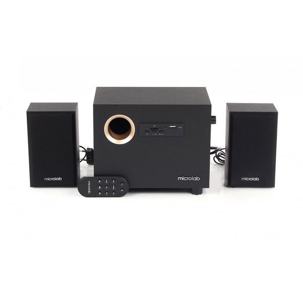 Колонки Microlab 2.1 M-105R Black + ДУ RC_M-105R фото