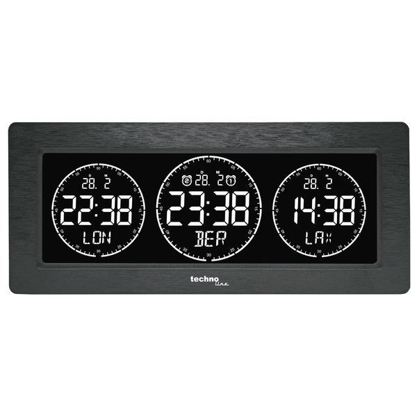 Часы настольные Technoline WT458 Black (WT458) DS_DAS302480 фото