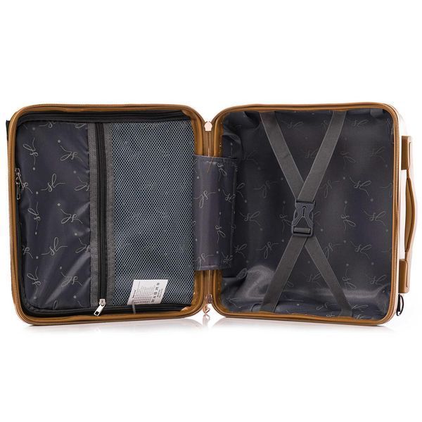 Бьюти-кейс Semi Line 16L Gold (T5667-1) DS_DAS302653 фото