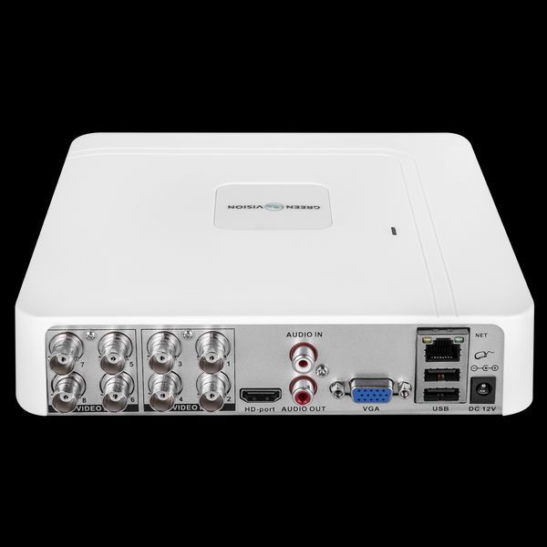 Гібридний відеореєстратор AHD GreenVision GV-A-S042/08 LP_19240 фото