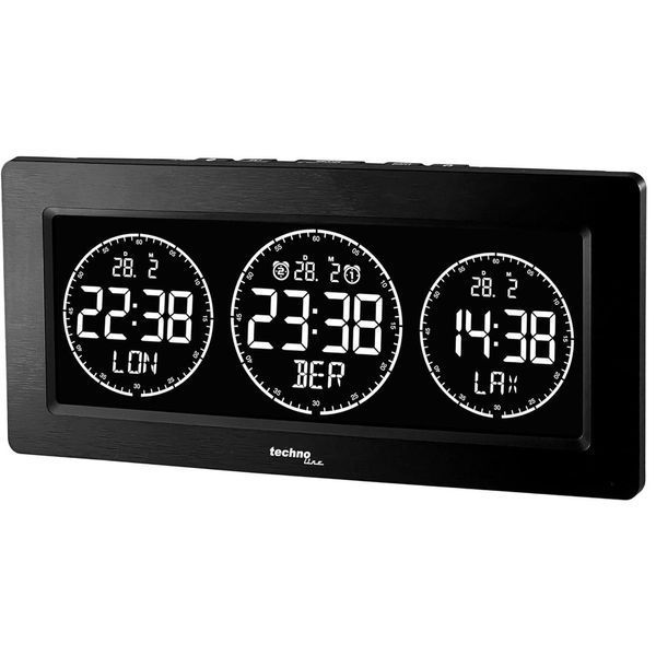 Часы настольные Technoline WT458 Black (WT458) DS_DAS302480 фото