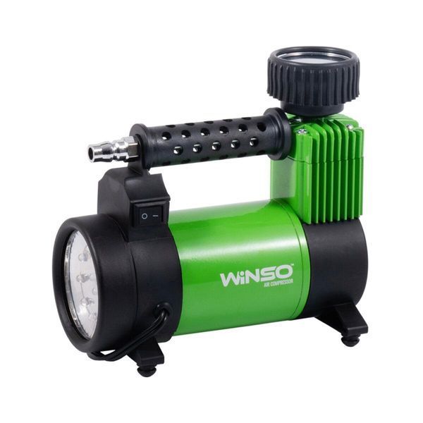 Компрессор автомобильный Winso, LED-фонарь LI_132000 фото
