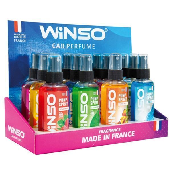 Ароматизатор Winso Pump Spray MIX №3, 75мл, 12шт LI_500003 фото