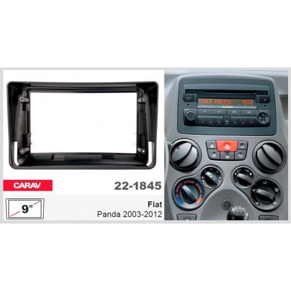 Перехідна рамка Fiat Panda Carav 22-1845 AV_22-1845 фото