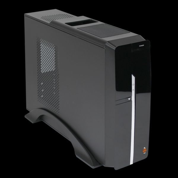 Корпус LP S608 BK 400W Slim 2xUSB 2.0 LP_6632 фото