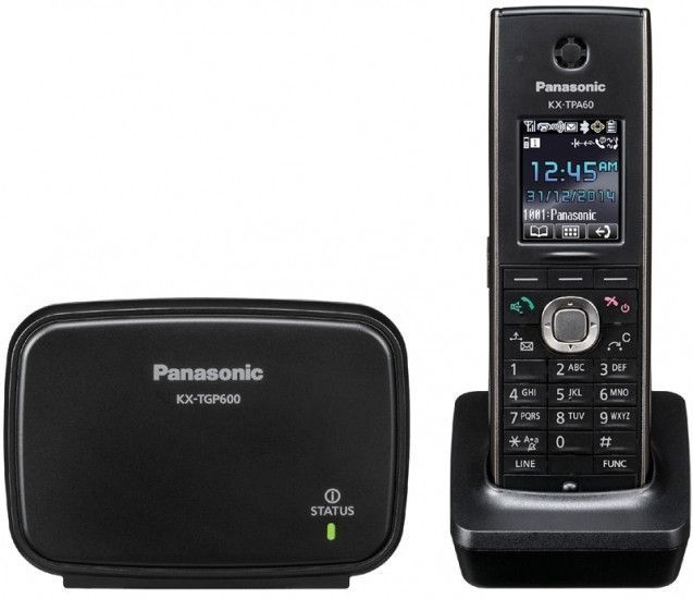 IP-DECT телефон Panasonic KX-TGP600RUB Black RC_KX-TGP600RUB фото
