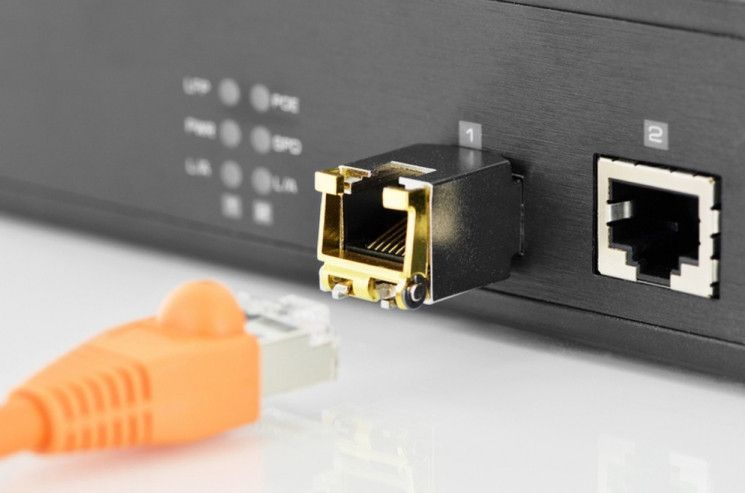 Модуль DIGITUS 1.25 Gbps Copper SFP, 100m, RJ45, 10/100/1000Base-T RC_DN-81005 фото
