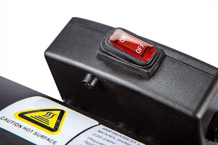 Обігрівач інфрачервоний Neo Tools, 2000Вт, 24м кв., 11.5х46х19см, IP65 RC_90-032 фото