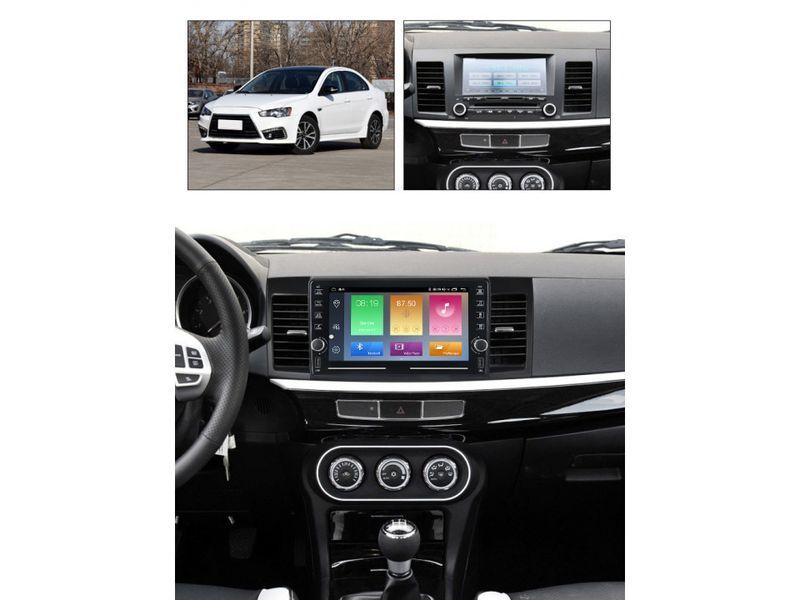 Штатна автомагнітола FORS.auto K150 для Mitsubishi Lancer 2008-2015 FA_1313-K150 фото