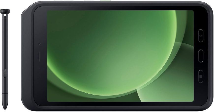 Планшет Samsung Galaxy Tab Active 5 (X300) 8" 6ГБ, 128ГБ, 5050мАч, Android, чорний RC_SM-X300NZGAEUC фото