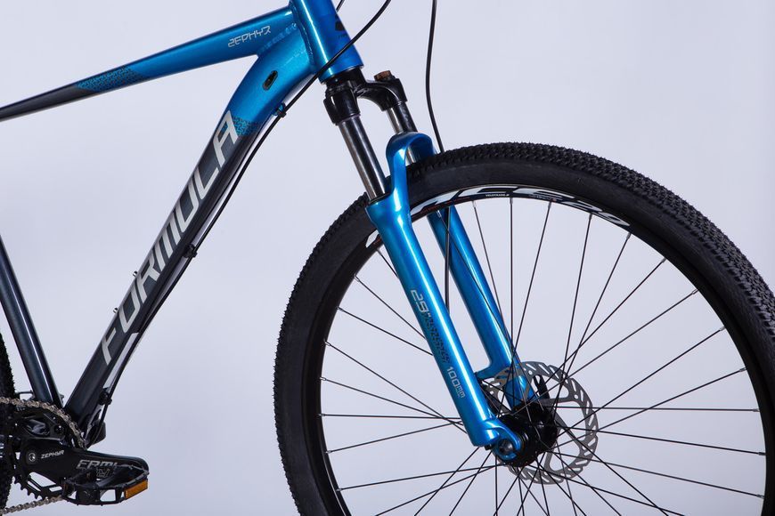 Велосипед AL 29" Formula ZEPHYR 1.0 HDD рама-21" синьо-сірий 2025 VT_OPS-FR-29-377 фото