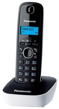 Радиотелефон DECT Panasonic KX-TG1611UAW, черно-белый RC_KX-TG1611UAW фото