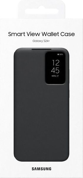 Чехол Samsung для Galaxy S24+ (S926), Smart View Wallet Case, черный RC_EF-ZS926CBEGWW фото