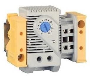 Термостат 220V, AC, 6А, замикаючий, на DIN рейці, для вентилятора ZPAS RC_W-0201-02-00-000A фото