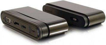 Док станция C2G USB-C > HDMI, Display Port, VGA, USB, Power Delivery 65W RC_CG82392 фото
