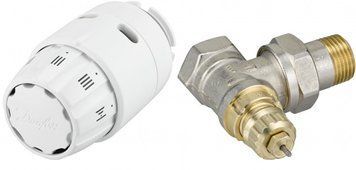 Комплект термостатический Danfoss RA-FN+RAS-C2, 1/2", RA, угловой RC_013G5143 фото