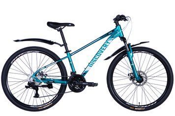 Велосипед AL 26" Discovery BASTION DD CS рама-13" бірюзовий 2025 VT_OPS-DIS-26-616 фото