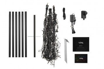 Гірлянда Smart LED Twinkly Light tree RGBW 450, Gen II, IP44, висота 3м RC_TWP500SPP-BEU фото