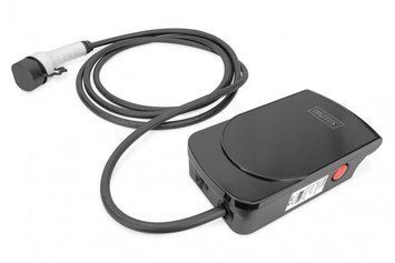 Зарядное устройство DIGITUS EV Three Phase, 11kW, Wall Box IP55, 5 m Type 2 cable RC_DN-3P16-050 фото