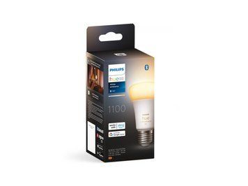 Лампа розумна Philips Hue E27, 11W(60Вт), 2200K-6500K, Tunable white, ZigBee, Bluetooth, димування RC_929002468401 фото