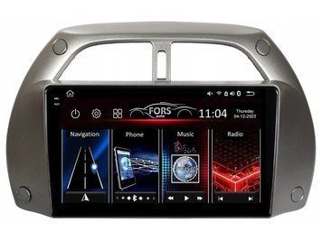 Штатная автомагнитола FORS.auto FS 4 PRO для Toyota RAV4 (4+64Gb, 9") 2001-2005 FA_FS-4281 фото
