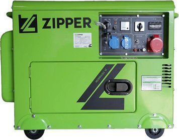 Дизельный генератор Zipper ZI-STE7500DSH + газовая плитка Orcamp CK-505 + 4 газовых картриджа 400 мл KM_KZI-STE7500DSH фото