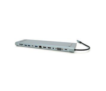 Хаб-конвертор 12 в 1 Type-C (тато) на U_27055 фото