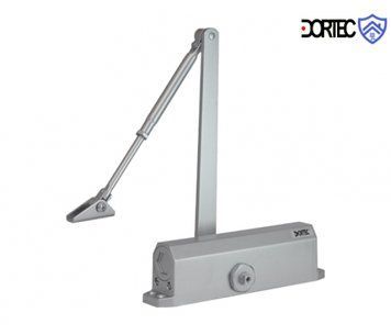 Доводчик Dortec DT-536, зусилля - 65-150 кг, розмір - 248x45x72, колір - срібло U_12897 фото
