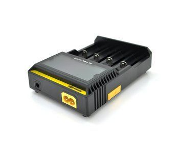 Зарядний пристрій уні.Nitecore Digicharger D4, 4 канали, LCD дисплей, для Li-ion, Ni-MH та Ni-Cd AA (R6), ААA (R03), AAAA, С (R14) U_09000 фото