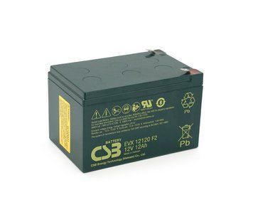 Аккумуляторная батарея CSB EVX12120, 12V 12Ah (151х98х94(100)мм, Q6 U_01831 фото