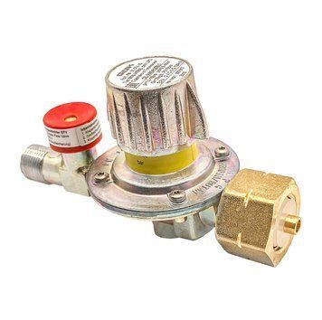 Регулятор тиску газу GOK M50-V/ST 12кг/год 0,5-4бар Komb.A x G3/8LH-KN SBS БЕЗКОШТОВНА ДОСТАВКА!!! EN_0157400 фото