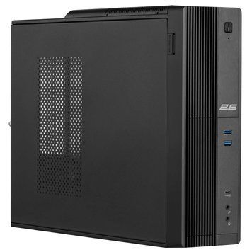 Корпус 2E S616-400 с БП 2E 400W-SFX, 1xUSB3.0, 1xUSBType-C, 1x80мм, Micro ATX/ Desktop, черный RC_2E-S616-400 фото