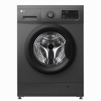 Стиральная машина LG фронтальная, 7кг, 1200, A+++, 44см, дисплей, пара, инвертор, черный RC_F2J3HS8J фото