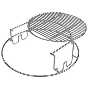 Решетка двухуровневая для гриля L металлическая Big Green Egg 120755 GR_005796 фото