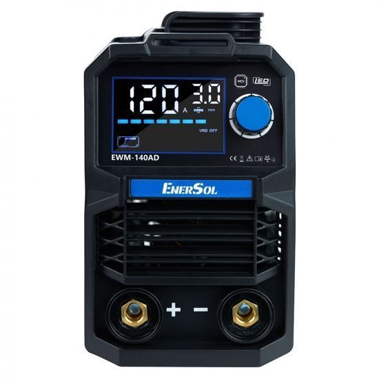 Зварювальний апарат інверторний EnerSol EWM-140AD 20-140А 6.1кВт&nbsp;160-260В 2.9кг RC_EWM-140AD фото