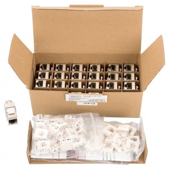 Модуль DIGITUS Keystone САТ 6А RJ45, STP, 24шт. RC_DN-93615-24 фото